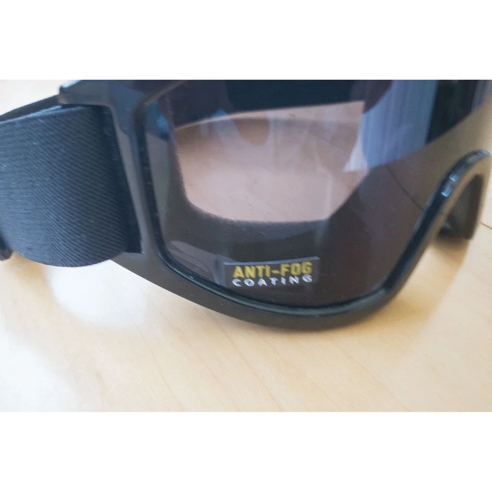 GLOBAL‎ VISION WINDSHIELD KIT 2 OFF-ROAD ATV GOGGLES  CLEAR AND SMOKE LENS